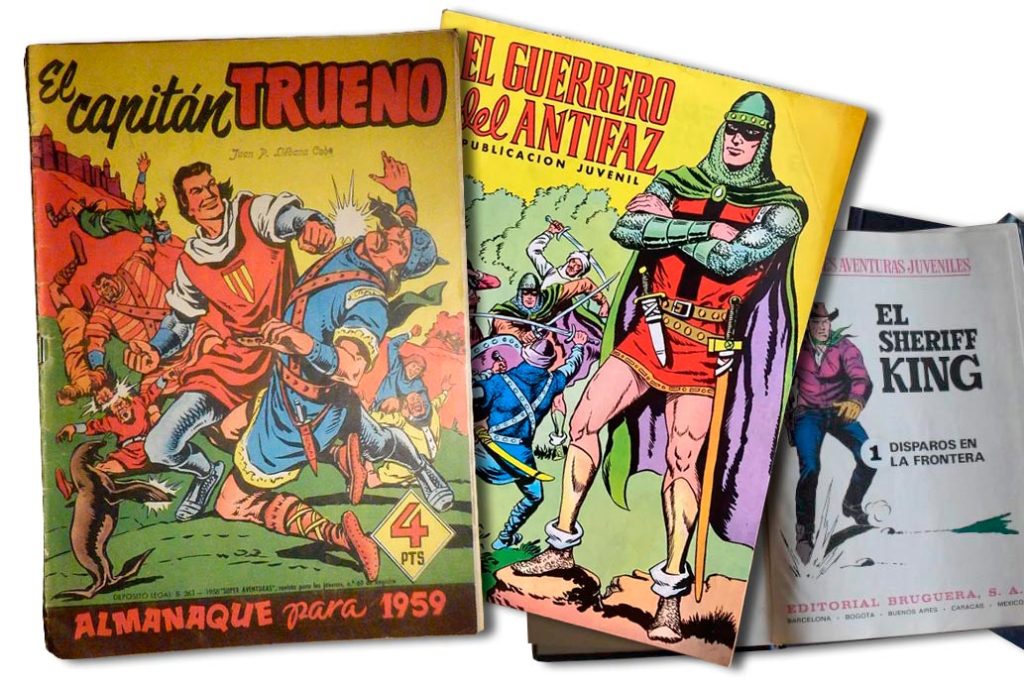 Vender comics y tebeos antiguos